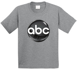 Abc Tv Channel Cool Television Station Logo Toddler Youth Kids T Shirt