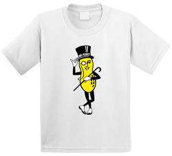 Mr Peanut Food Mascot Toddler Youth Kids T Shirt