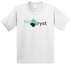 Biocryst Pharmaceuticals Nasdaq Company Logo Employee Fan Toddler Youth Kids T Shirt