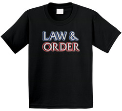 Law And Order 90s Tv Show Drama Toddler Youth Kids T Shirt