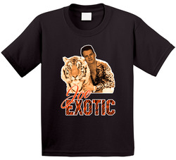 Joe Burrow Joe Exotic Quarterback Cincinnati Football Fan Parody Toddler Youth Kids T Shirt