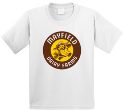Mayfield Dairy Farms Ice Cream Snack Food Logo Toddler Youth Kids T Shirt
