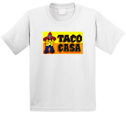 Taco Casa World Best Southern Restaurants Fan Toddler Youth Kids T Shirt