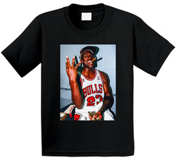 Michael Jordan Chicago Basketball Champion Toddler Youth Kids T Shirt