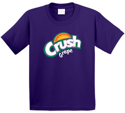 Crush Grape Soda Cool Halloween Costume Toddler Youth Kids T Shirt
