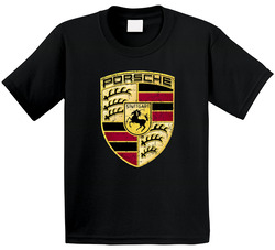 Porsche Automobile Car Truck Motorcycle Parts Cool Distressed Style Brand Logo Emblem Toddler Youth Kids T Shirt Porsche Automobile Car Truck Motorcycle Parts Cool Distressed Style Brand Logo Emblem Toddler Youth Kids T Shirt