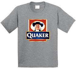 Quaker Oats Cool Oatmeal Mascot Toddler Youth Kids T Shirt