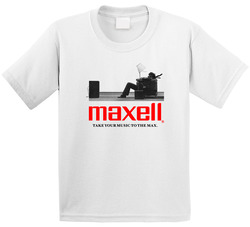 Maxell Casette Tape Blown Away Toddler Youth Kids T Shirt
