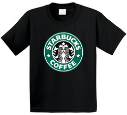 Starbucks Coffee Toddler Youth Kids T Shirt
