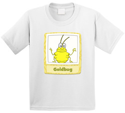 The Busy World Of Richard Scarry Goldbug Retro 90s Animated Tv Show Fan Toddler Youth Kids T Shirt