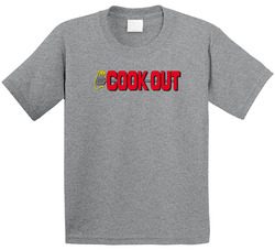 Cook Out Best Southern Restaurants Fan Toddler Youth Kids T Shirt