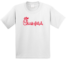 Chick Fil A Logo Popular Food Brand Company Fan Gift Toddler Youth Kids T Shirt