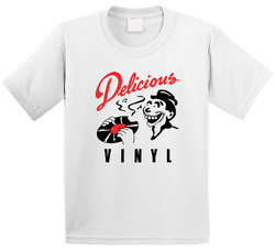 Delicious Vinyl Hip Hop Record Label Music Lovers Toddler Youth Kids T Shirt