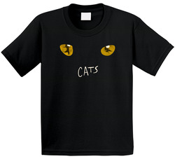 Cats Broadway Musical Show Black Toddler Youth Kids T Shirt