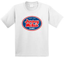 Jersey Mike's Subs Sandwhich Restaurant Toddler Youth Kids T Shirt