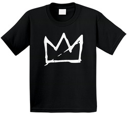 Basquiat Crown Artist Symbol Logo Fan Art Toddler Youth Kids T Shirt