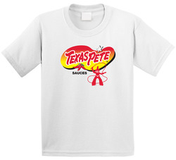 Texas Pete Hot Sauce Logo Label Toddler Youth Kids T Shirt
