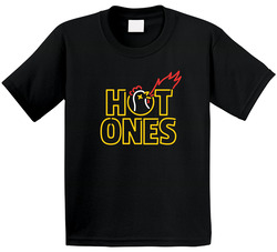 Hot Ones Hot Sauce Logo Toddler Youth Kids T Shirt
