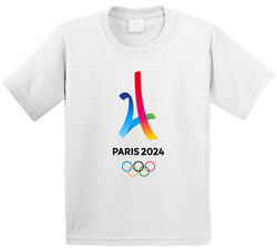 Paris 2024 Olympics Toddler Youth Kids T Shirt
