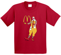 Ronald Mcdonald Mcdonalds Fast Food Mascot Toddler Youth Kids T Shirt