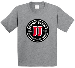 Jimmy John's American Favourite Food Toddler Youth Kids T Shirt