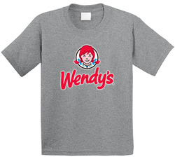 Wendy's American Favorite Fast Food Toddler Youth Kids T Shirt