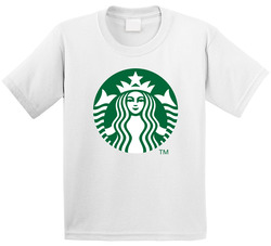 Starbucks American Favorite Fast Food Toddler Youth Kids T Shirt