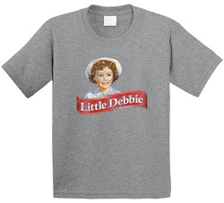 Little Debbie Baked Goods Sweets Snacks Foodie Food Fan Worn Look Vintage Unisex Toddler Youth Kids T Shirt