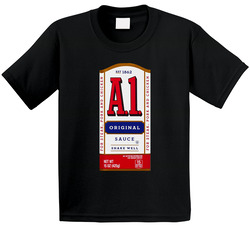 A1 Steak Sauce Halloween Costume Toddler Youth Kids T Shirt