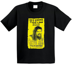 Cactus Jack Wanted Dead Wrestling Toddler Youth Kids T Shirt