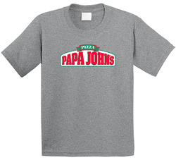 Papa John's Fast Food Toddler Youth Kids T Shirt