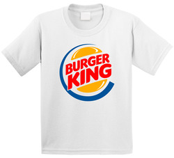 Burger King American Favorite Fast Food Toddler Youth Kids T Shirt
