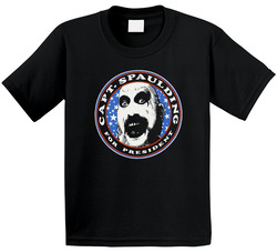 Captain Spaulding For President Toddler Youth Kids T Shirt