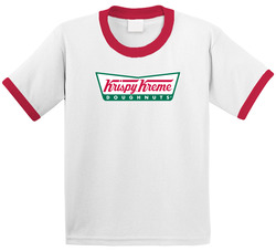 Krispy Kreme Doughnuts Logo Toddler Youth Kids T Shirt