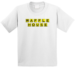 Waffle House Best Southern Restaurants Fan Toddler Youth Kids T Shirt