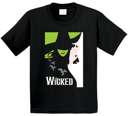 Wicked Broadway Musical About Wizard Of Oz Toddler Youth Kids T Shirt