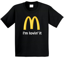 Mcdonalds Logo Cool Toddler Youth Kids T Shirt