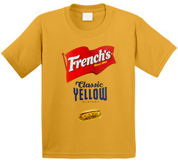 French's Classic Yellow Mustard Halloween Costume Toddler Youth Kids T Shirt