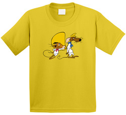 Speedy Gonzalez And Slow Poke Rodriguez Cartoon Toddler Youth Kids T Shirt