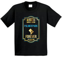 No Matter Where I Roam Palmer Park Dc Forever Will Be My Home Toddler Youth Kids T Shirt