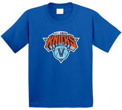 Villanova Knicks New York Mashup Parody Sports Toddler Youth Kids T Shirt