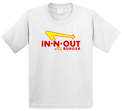 In N Out Burger Favorite Fast Food Toddler Youth Kids T Shirt