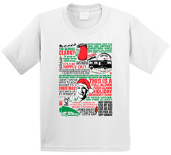 National Lampoon's Christmas Vacation Movie Quote Mashup Toddler Youth Kids T Shirt