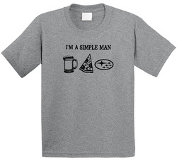 Subaru Simple Man Beer Pizza Car Logo Driving Fan Toddler Youth Kids T Shirt Subaru Simple Man Beer Pizza Car Logo Driving Fan Toddler Youth Kids T Shirt