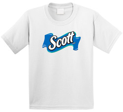 Scott Toilet Paper Company Logo Toddler Youth Kids T Shirt