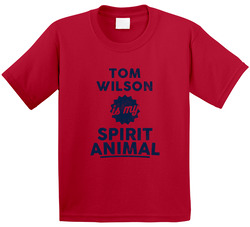 Tom Wilson Is My Spirit Animal Washington Hockey Toddler Youth Kids T Shirt