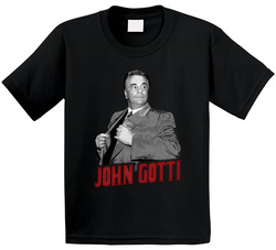 John Gotti New York Mobster Toddler Youth Kids T Shirt