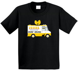 Wu Tang Ice Cream Truck French Vanilla Rap Group Logo Toddler Youth Kids T Shirt