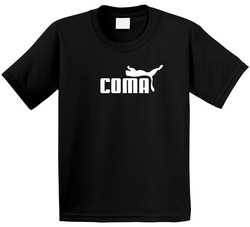Coma Puma Logo Parody Toddler Youth Kids T Shirt