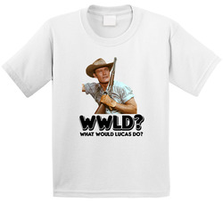 What Would Lucas Do The Rifleman Tv Show Character Toddler Youth Kids T Shirt